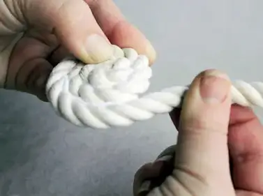 Como Hacer Una Cesta Con Un Trozo De Cuerda Todo Manualidades