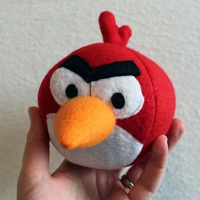Angry Birds on Como Hacer Un Peluche De Angry Birds Para Los Ni  Os   Todo