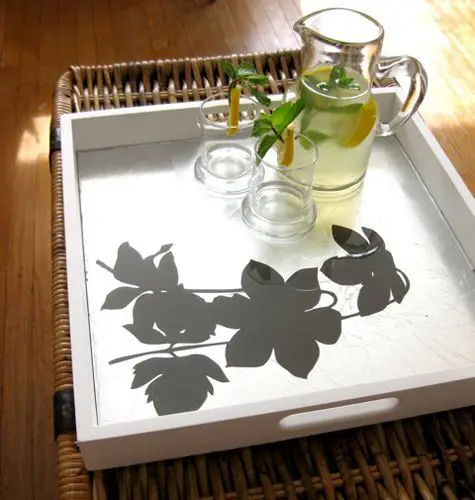 Como decorar una bandeja