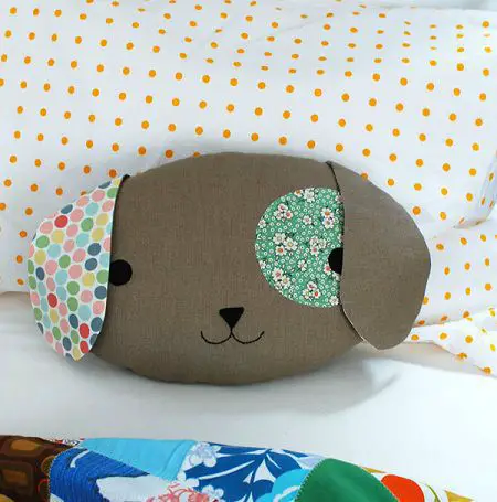 Como hacer almohadones infantiles con forma de perrito