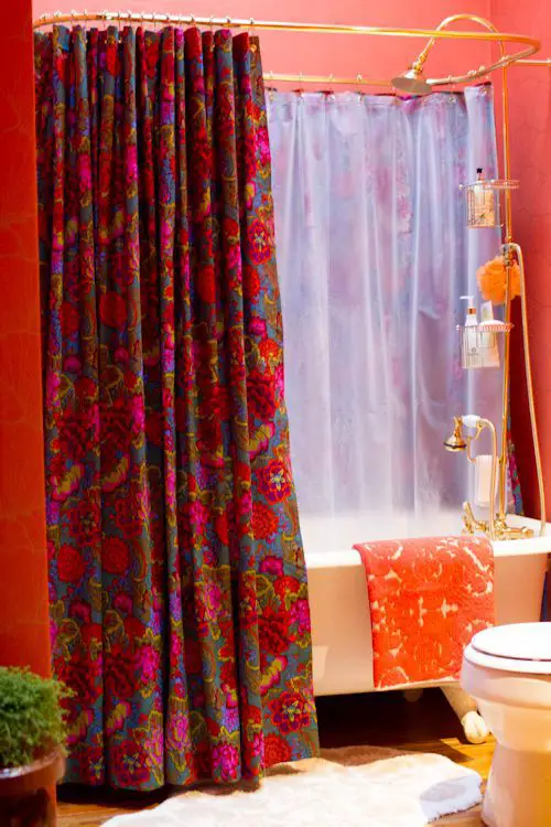 Como hacer cortinas de baño
