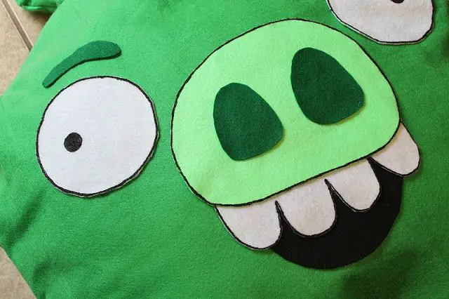 Como hacer un disfraz del cerdo de Angry Bird