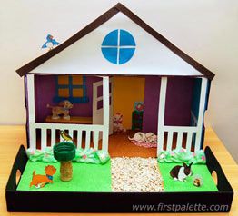 Como hacer un hogar para mascotas de juguete