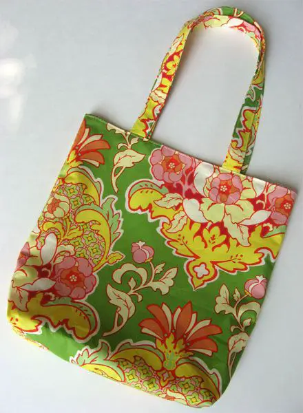 Como hacer un bolso de tela reversible