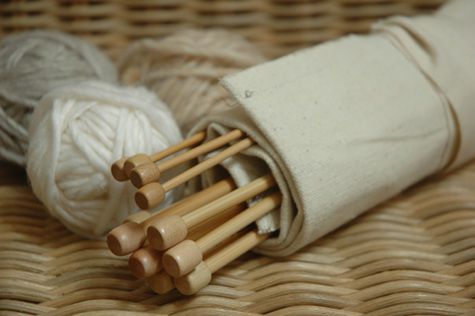 Como hacer una funda para las agujas de tejer