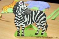 animales papel colorear pintar