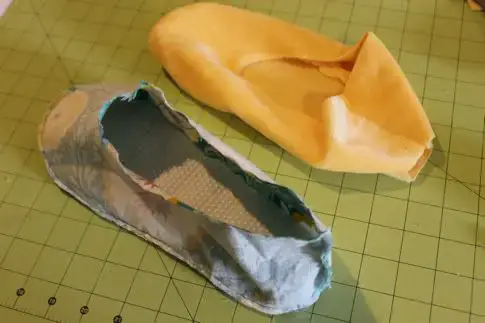 como hacer pantuflas