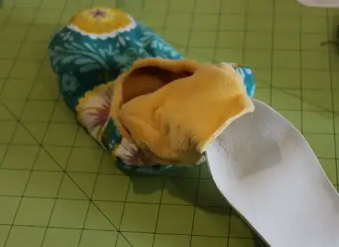 como hacer pantuflas