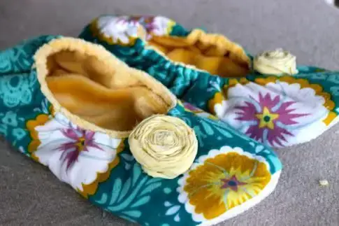 como hacer pantuflas