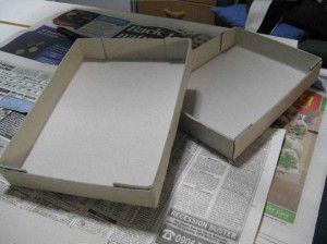 como hacer una caja de carton paso a paso