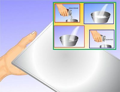 como hacer un espejo con un vidrio