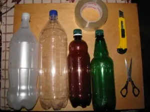 manualidades con botellas plasticas recicladas