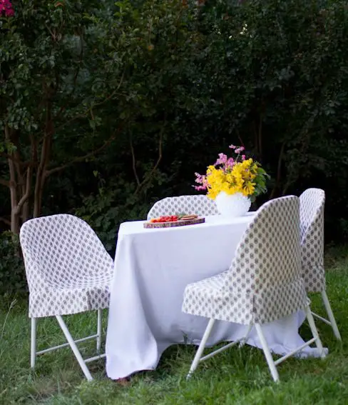 Metal Folding Chair Covers Diy - Chairs : Home Decorating ...