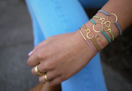 Como hacer una pulsera de macrame