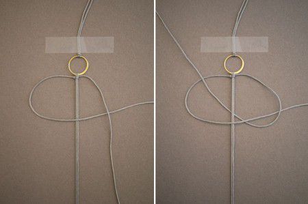 Como hacer una pulsera de macrame