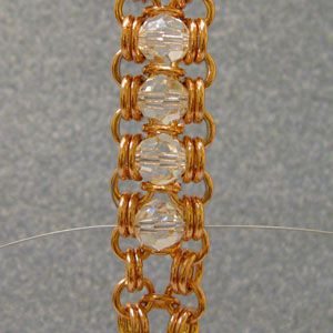 como hacer pulseras con abalorios