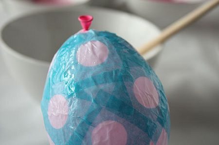 huevos de pascua de papel