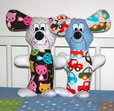 muñecos en tela para bebes
