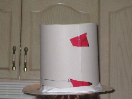 como hacer un sombrero de carton