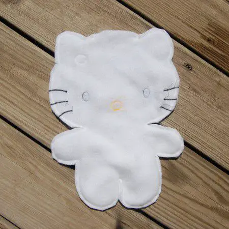 como hacer una hello kitty