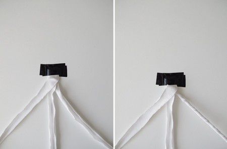 como hacer collares de tela