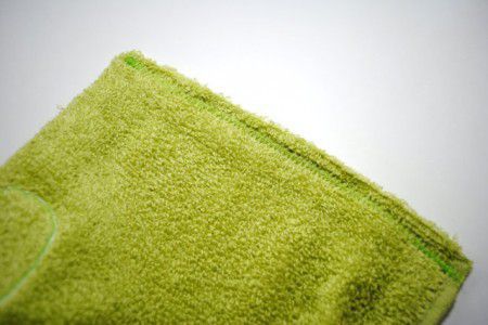 como hacer una toalla con capucha