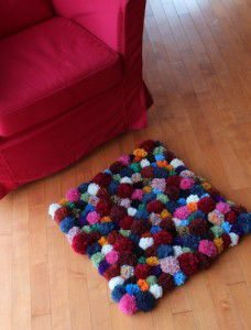 como hacer una alfombra