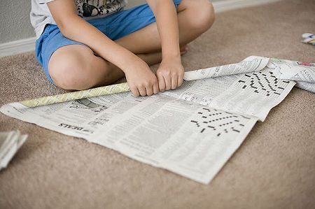 como hacer una carpa para niños