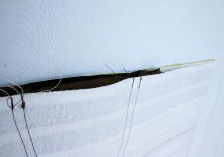 como hacer una cartera de tela