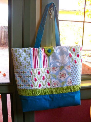 como hacer bolsos de patchwork