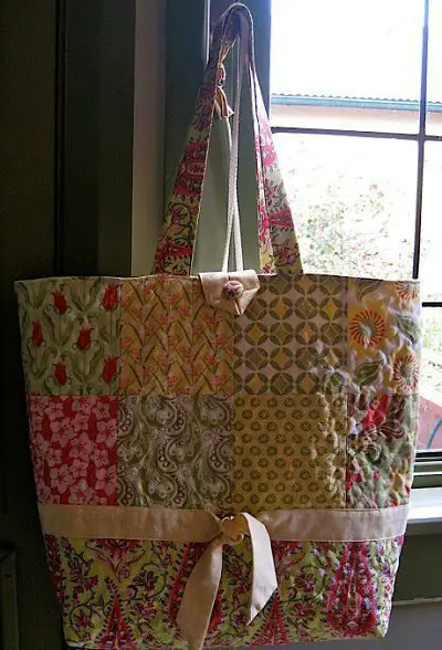 Como hacer una tote bag con patchwork