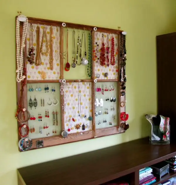 Como hacer un organizador de collares, anillos y bisuteria