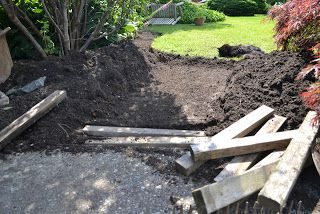 caminos de madera para jardin