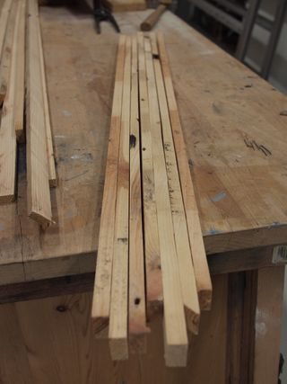bancos de madera para interior