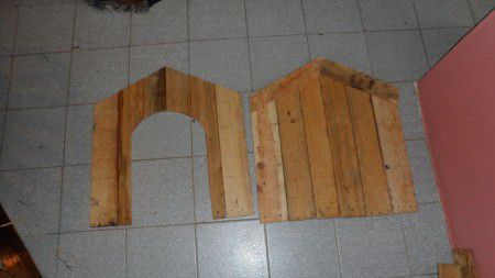 como hacer una cucha para perros de madera