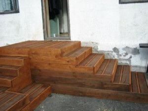 como hacer un deck de madera con palets