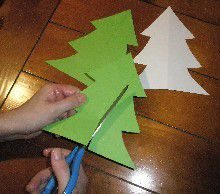 como hacer tarjetas navideñas en 3d