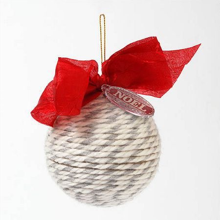 como hacer esferas para el arbol de navidad
