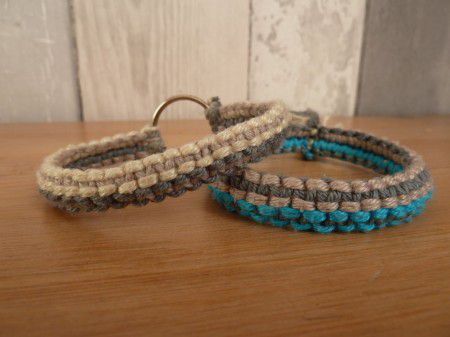 como hacer pulseras de macrame