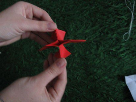 como hacer estrellas de origami