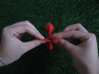 como hacer estrellas de origami