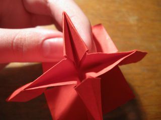 como hacer estrellas de origami