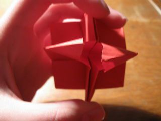 como hacer estrellas de origami