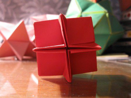 como hacer estrellas de origami