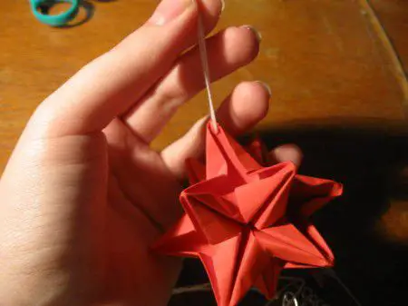 como hacer estrellas de origami