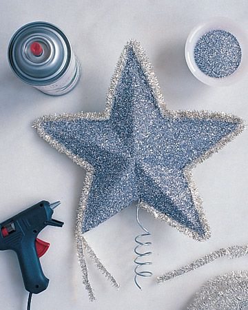 Como hacer una estrella con papel para el árbol navideño