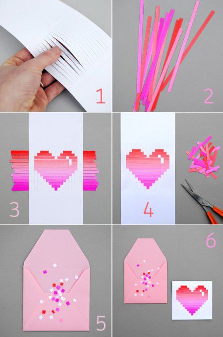 como hacer tarjetas de amor