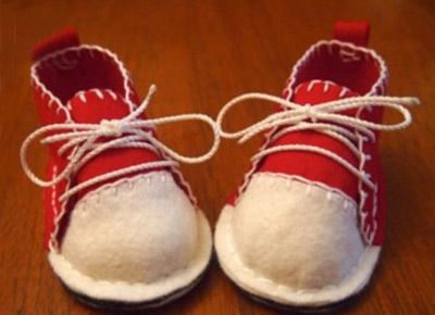 Como hacer zapatitos de bebe