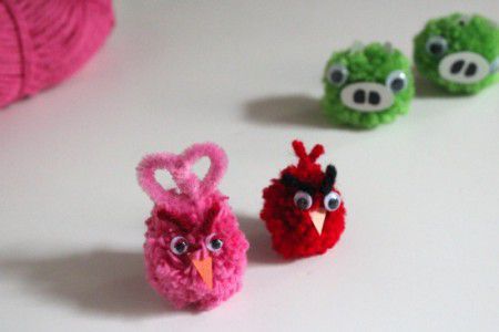 como hacer muñecos de angry birds