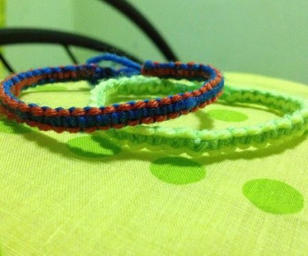 pulseras hechas a mano